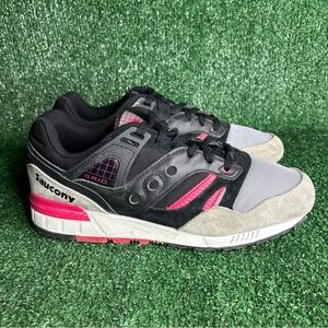 Saucony GRID SD Gray Lace Up Sneakers Shoes Men's Size 11